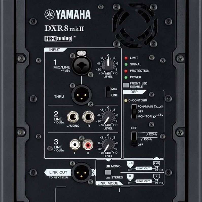 YAMAHA DXR8 MKII SPEAKER AKTIF 8" 1100WATT PAIR - Image 2