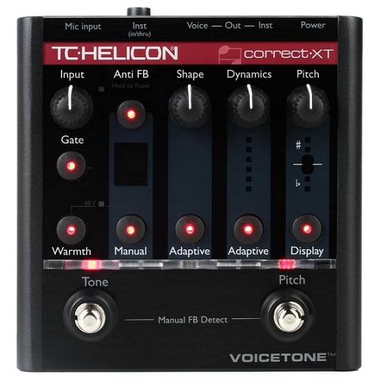 Tc Electronic Helicon Voicetone Vocal Effects Pedal For The Stage