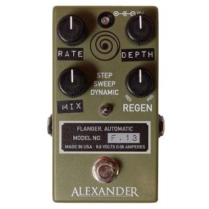 ALEXANDER PEDALS F.13 FLANGER EFFECT PEDAL