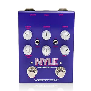 Vertex Effects Nyle Compressor Pedal 76-style Compressor and pre amp