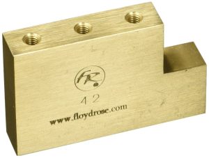FLOYD ROSE FR FAT BRASS L SHAPED TREMOLO BLOCK 42MM