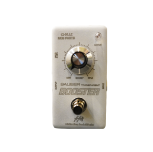 HHM PEDAL  SAUBER LIMITED WHITE TRANSPARENT BOOSTER.