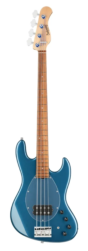 Sadowsky MetroLine 21-Fret Vintage M Bass, Red Alder Body, Morado Fingerboard, 4-String - Solid Dark Lake Placid Blue Metallic High Polish SML21MV4 32 ALD FR