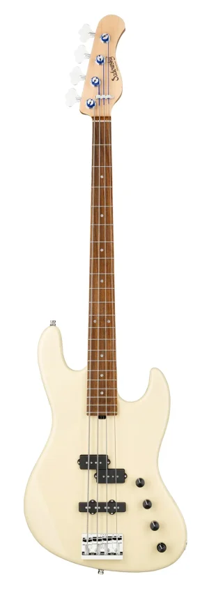 Sadowsky MetroLine 21-Fret Verdine White Artist Line Bass, Red Alder Body, Morado Fingerboard, 4-String - Solid Olympic White High Polish SML21VW4 28 ALD FR