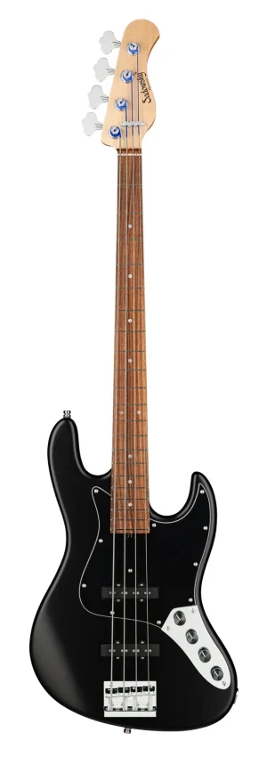 Sadowsky MetroLine 21-Fret Vintage J/J Bass, Red Alder Body, Morado Fingerboard, 4-String - Solid Black Satin SML21VJ4 93 ALD FR