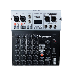 MILES AUDIO AM-04TG1 PROFFESIONAL MIXER & RECORDING SOUND CARD