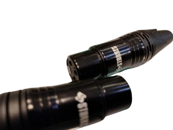 STARKES STK302 JACK XLR FEMALE BLACK GOLD - Image 2