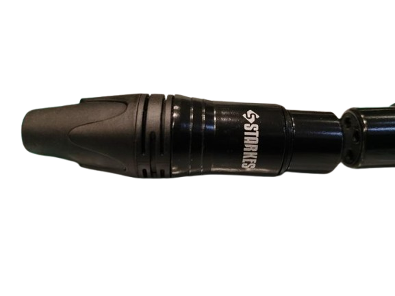 STARKES STK302 JACK XLR FEMALE BLACK GOLD